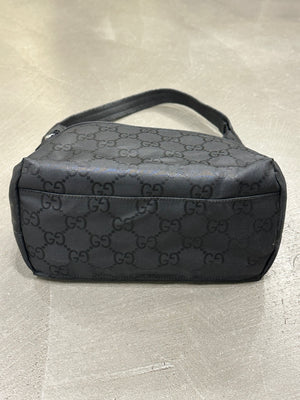 2000s Gucci GG Monogram nylon hobo bag