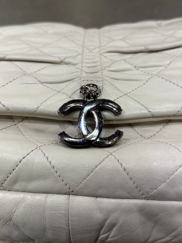 2006-2008 Chanel matelassé leather shoulder bag
