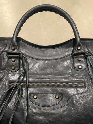 2010 Balenciaga leather City Work bag
