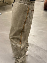 Load image into Gallery viewer, 1980s Armani padded knee moto pants with hidden side-zip pockets
