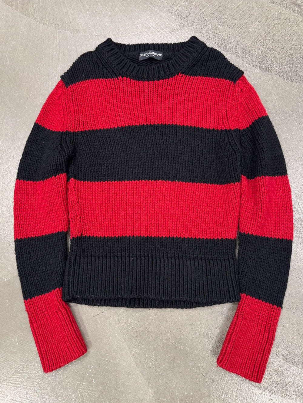 2000s Dolce & Gabbana Kurt Cobain Knit