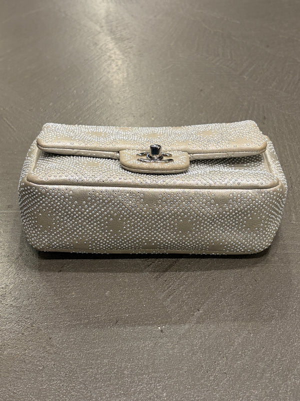 2012-2013 Chanel studded small leather flap bag