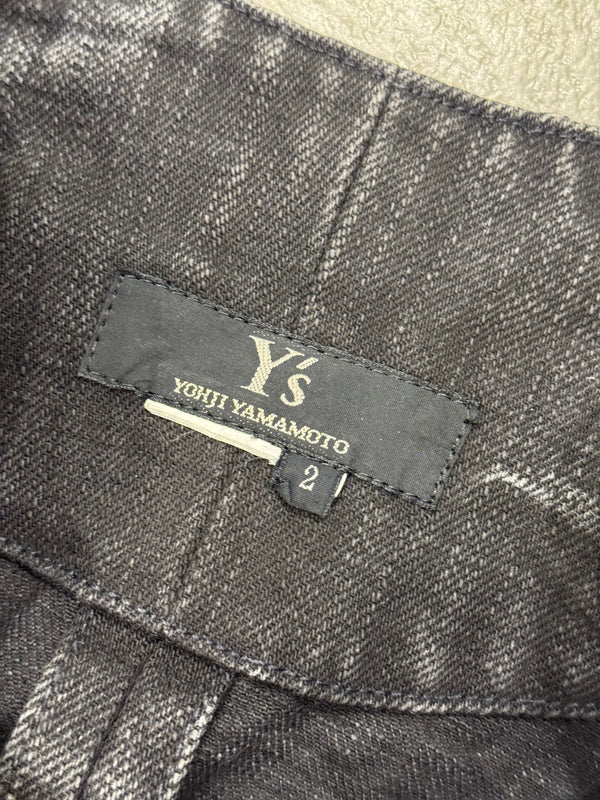 Yohji Yamamoto crop top denim jacket