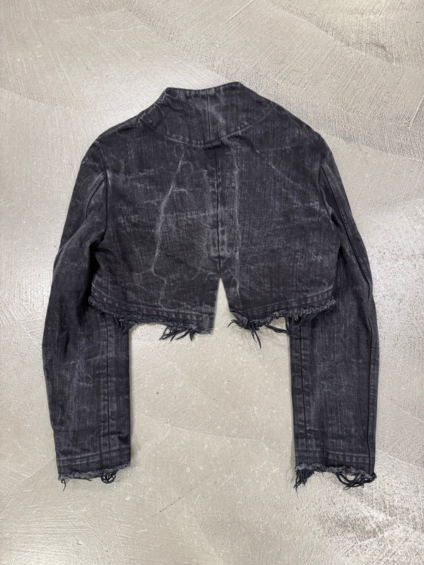 Yohji Yamamoto crop top denim jacket