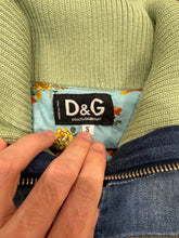 Load image into Gallery viewer, Dolce &amp; Gabbana turtleneck denim bomber jacket
