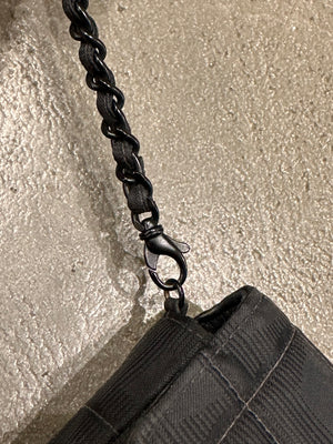 2001 Chanel Chocolate Bar travel line shoulder bag