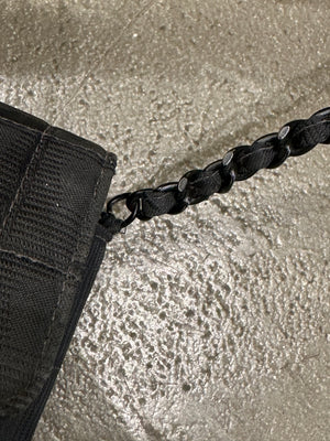 2001 Chanel Chocolate Bar travel line shoulder bag