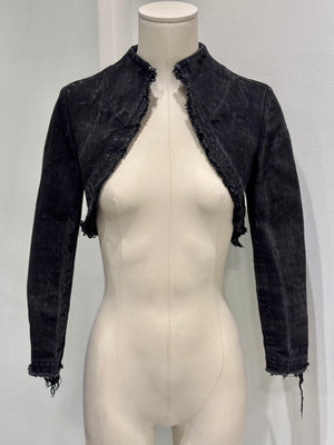 Yohji Yamamoto crop top denim jacket