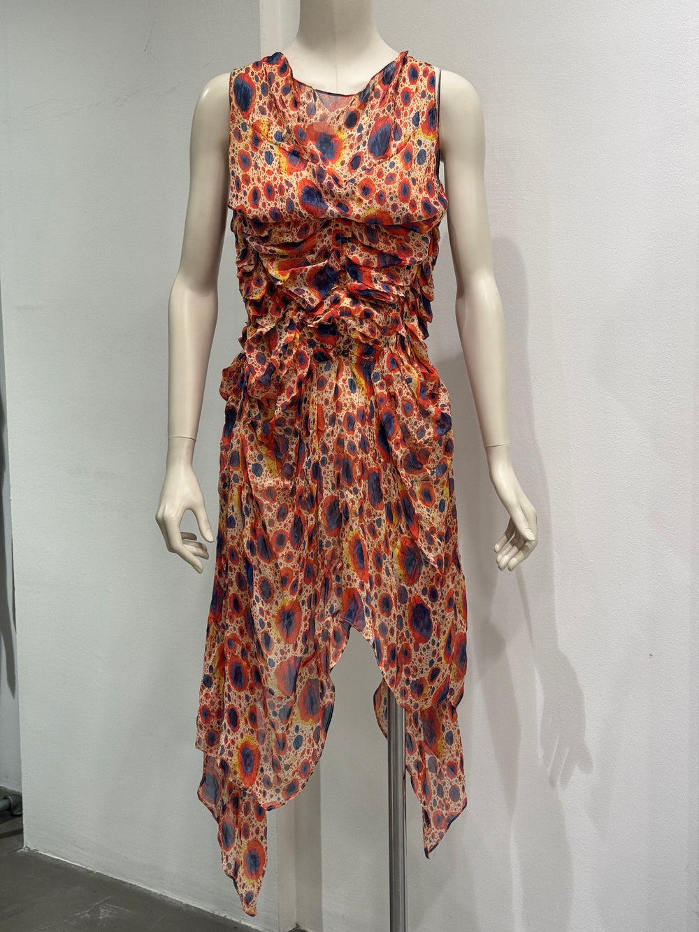 2000s Jean Paul Gaultier silk corset dress