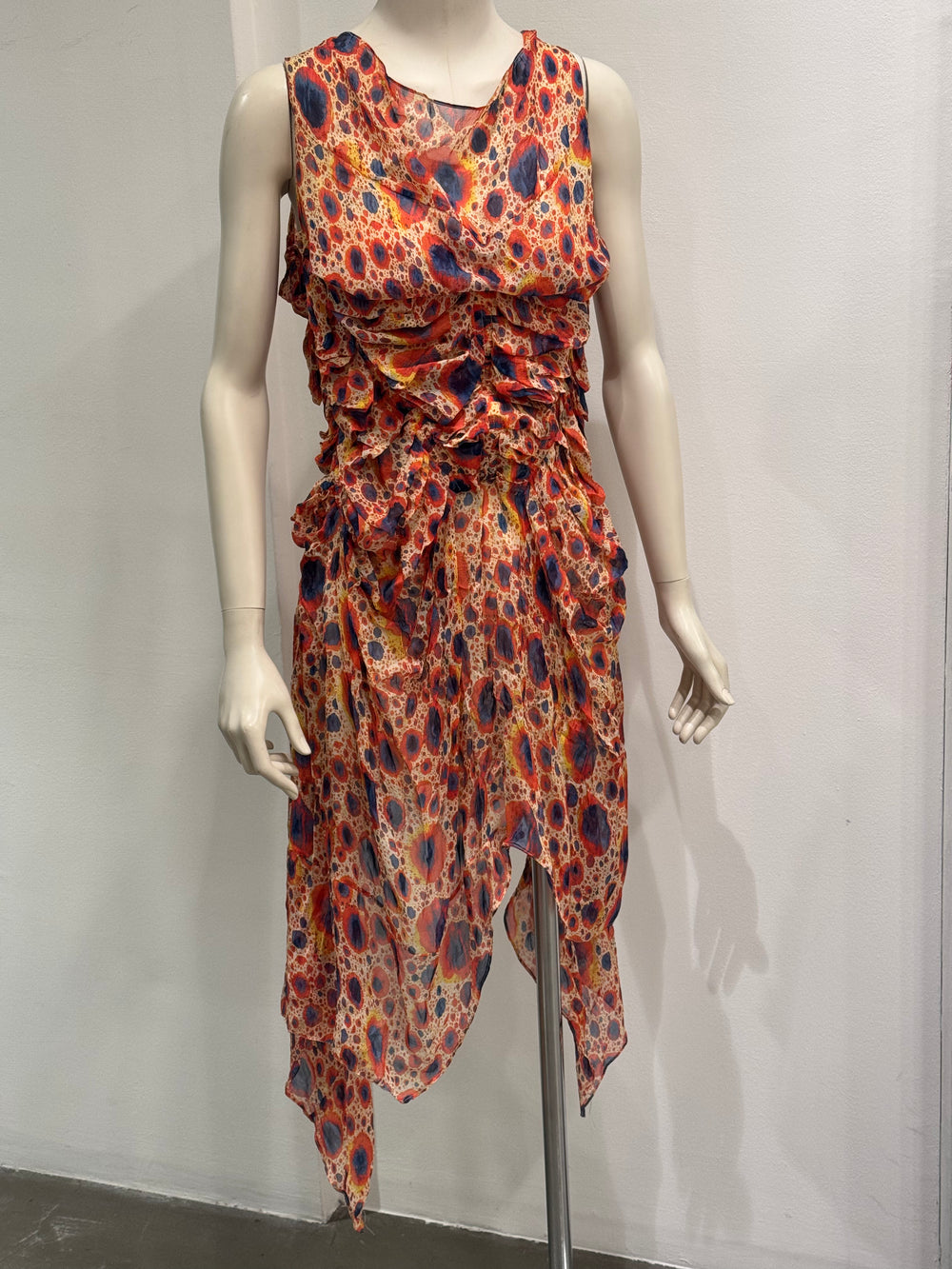 2000s Jean Paul Gaultier silk corset dress