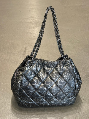 2009-2010 Chanel quilted nylon chain tote bag