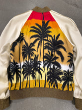 Load image into Gallery viewer, 2016 Saint Laurent by Hedi Slimane sunset palm tree bomber jacket
