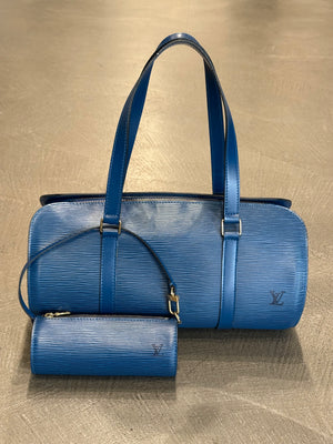 1995 Louis Vuitton Epi leather Papillon 30 handbag with pochette