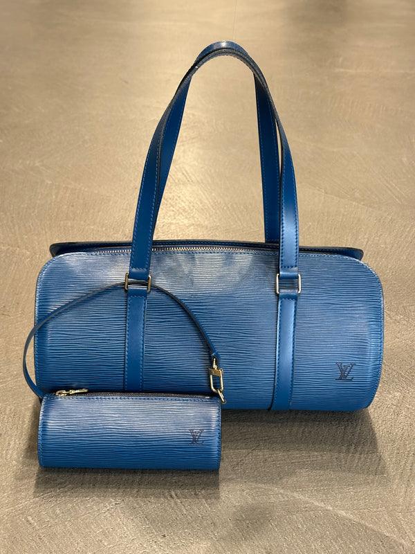 1995 Louis Vuitton Epi leather Papillon 30 handbag with pochette