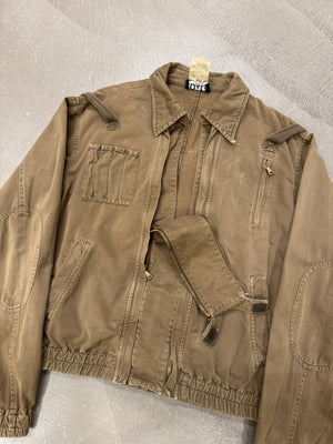 F/W 2003 Dolce & Gabbana Military aviatore double zip Jacket
