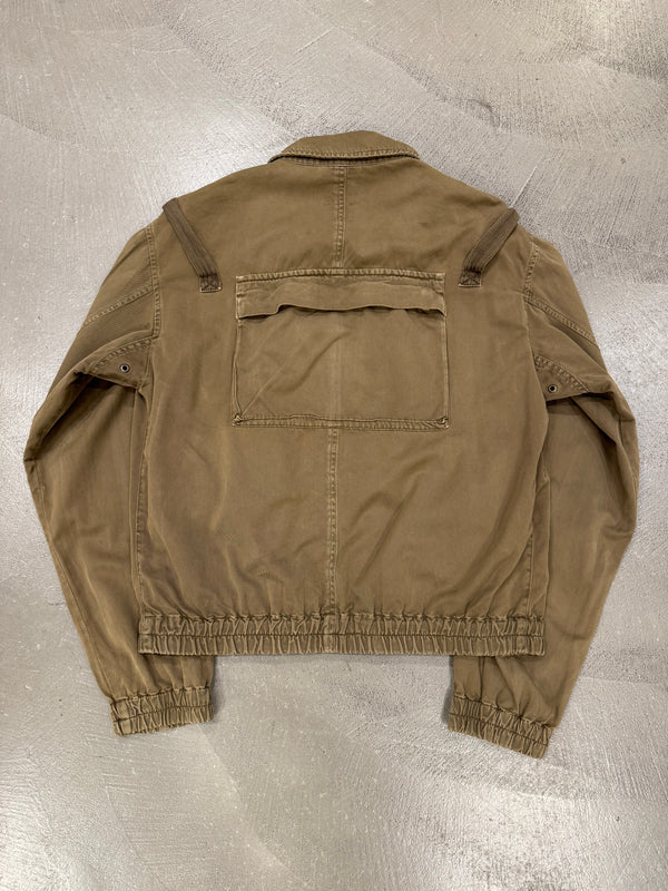 F/W 2003 Dolce & Gabbana Military aviatore double zip Jacket