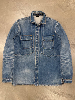A/W2002 Dior by Hedi Slimane faded denim jacket
