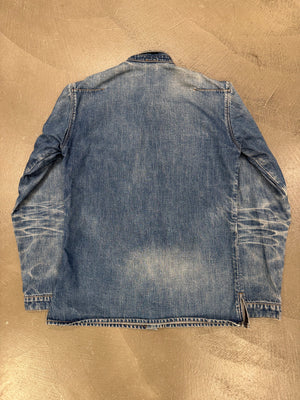 A/W2002 Dior by Hedi Slimane faded denim jacket