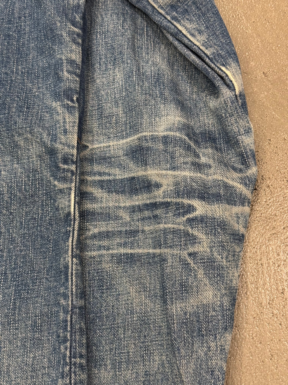A/W2002 Dior by Hedi Slimane faded denim jacket