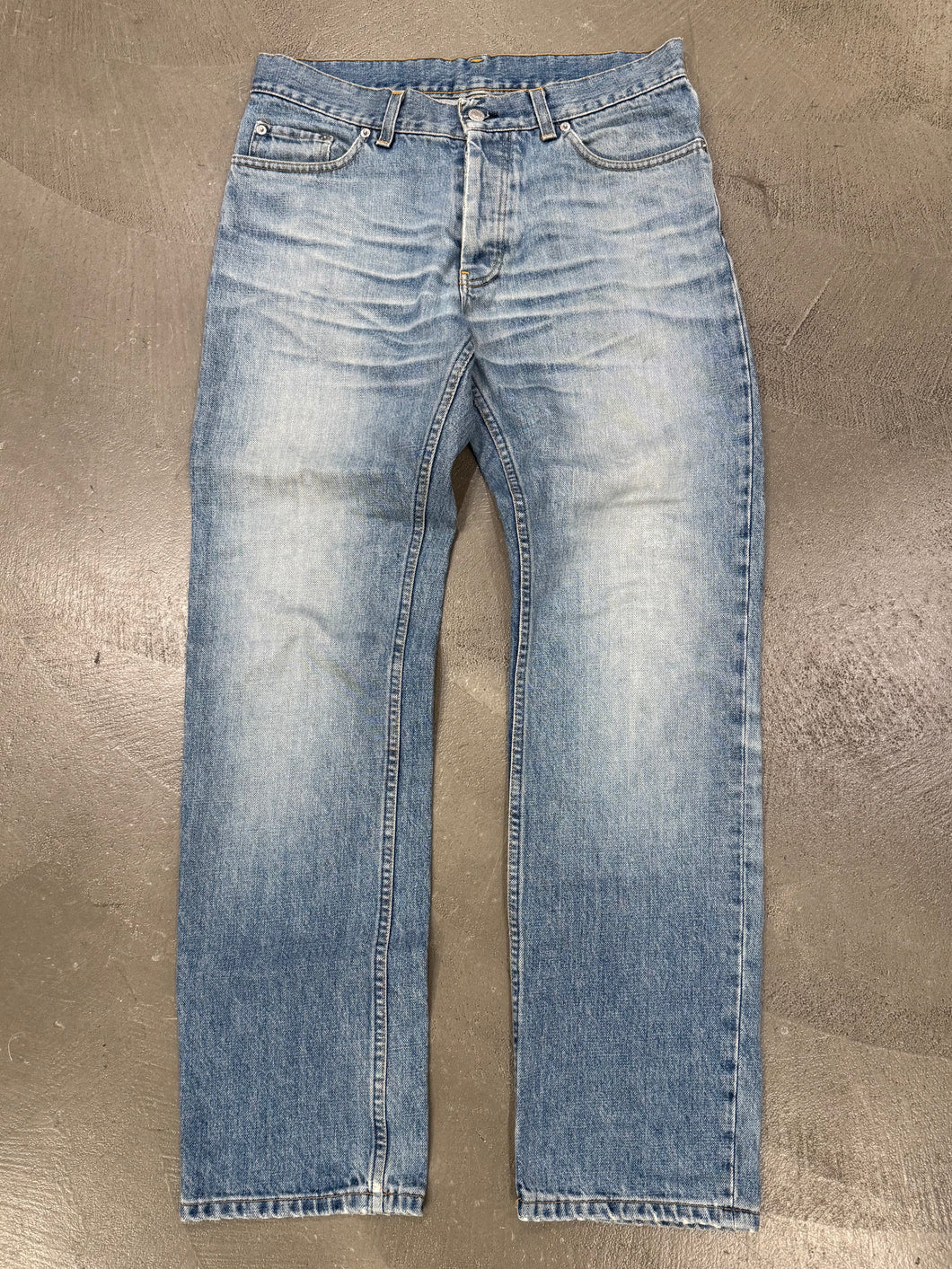 2000s Helmut Lang vintage sanded denim – elevated archives