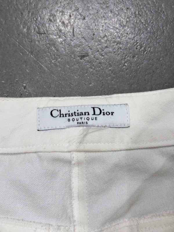 S/S 2003 Christian Dior by John Galliano lace-up bondage cargo pants