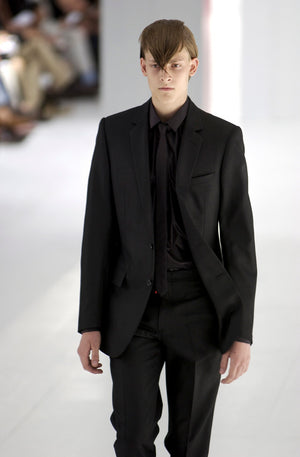 S/S2002 Dior by Hedi Slimane tailored coated blazer