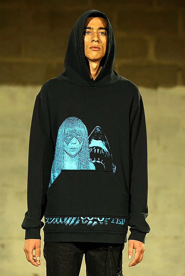 S/S2003 Raf Simons “Consumed” Penelope Jaws faded hoodie