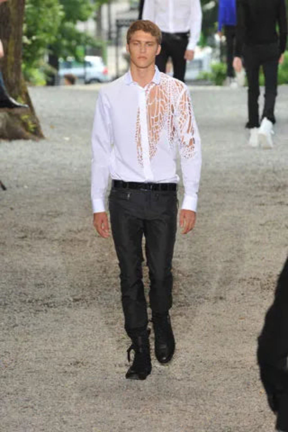 S/S2009 Dior Homme printed hoodie