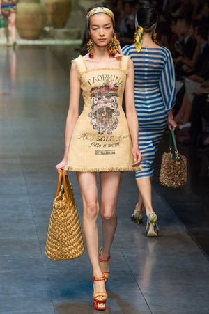 S/S2013 Dolce & Gabbana runway Taormina materiale top