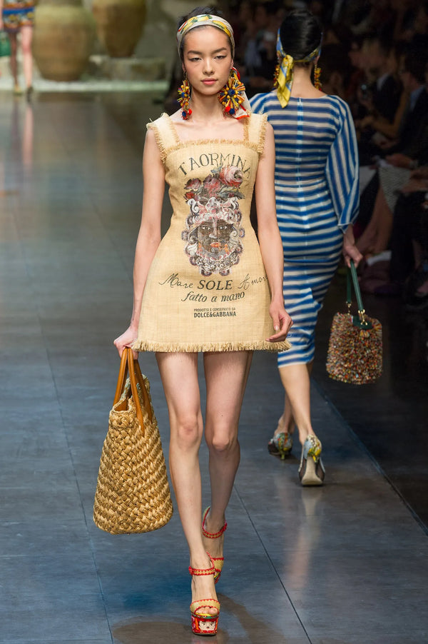 S/S2013 Dolce & Gabbana runway Taormina materiale top