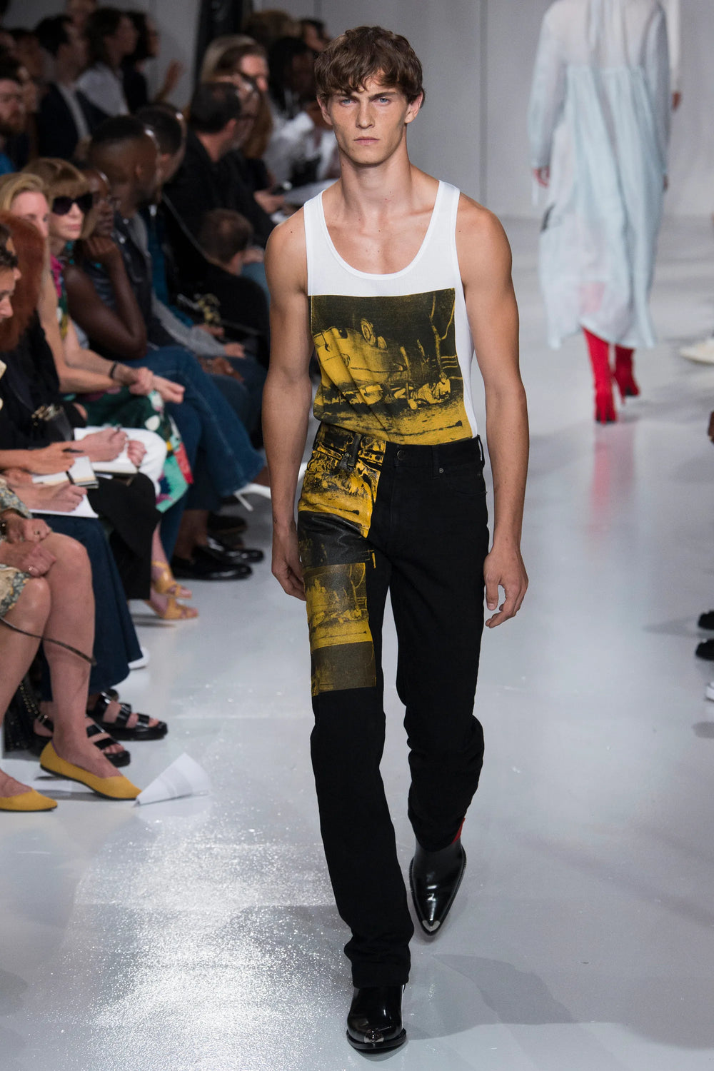 S/S2018 Calvin Klein x Andy Warhol by Raf Simons printed pants