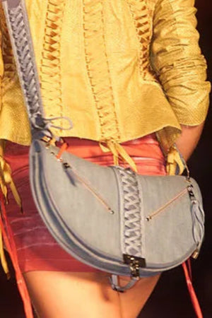A/W2002 Christian Dior by Galliano lace-up skirt
