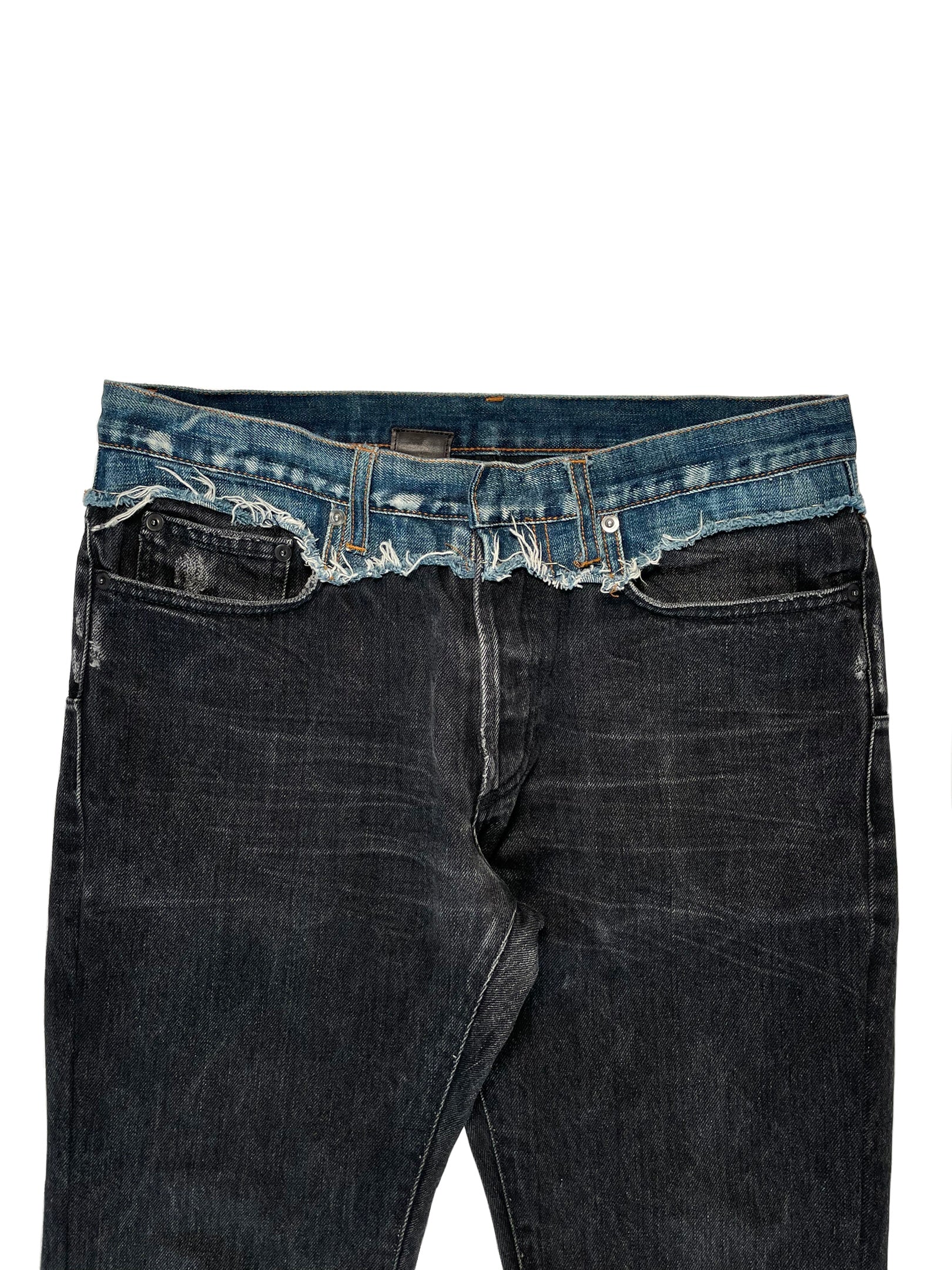 Dior × Hedi Slimane MIJ Dior Homme Black Denim Jeans | Grailed