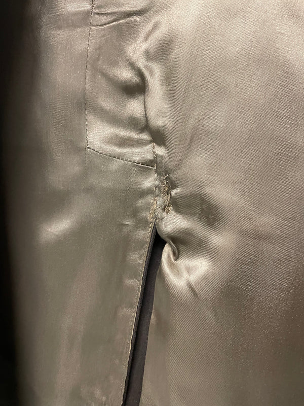 AW1996 Helmut Lang double breasted moleskin coat