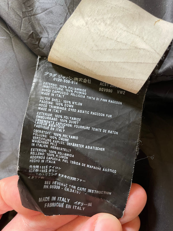 AW2008 Prada punk mohawk down jacket