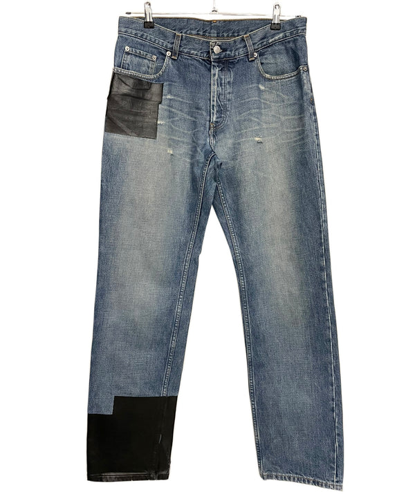 SS2003 Helmut Lang rubber tape denim