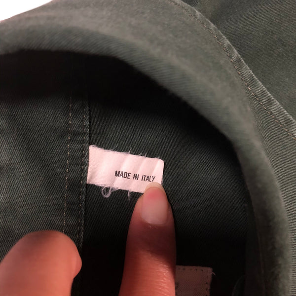 SS1998 Helmut Lang back stripe military shirt