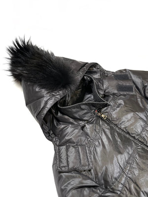 AW2008 Prada punk mohawk down jacket