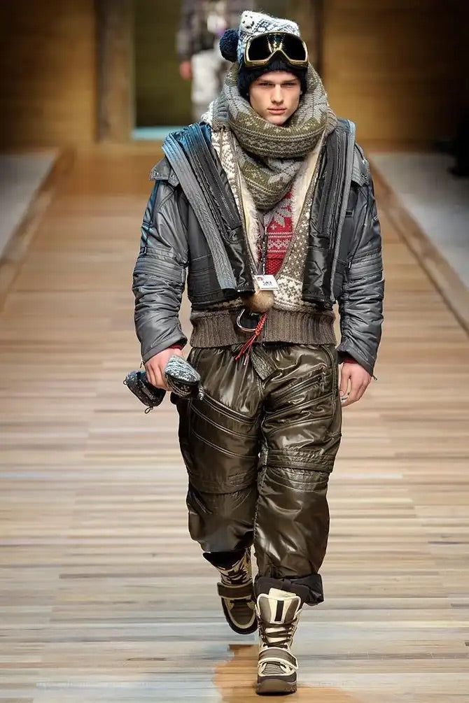 AW2010 Dolce & Gabbana Astro cargo ski astronaut pants