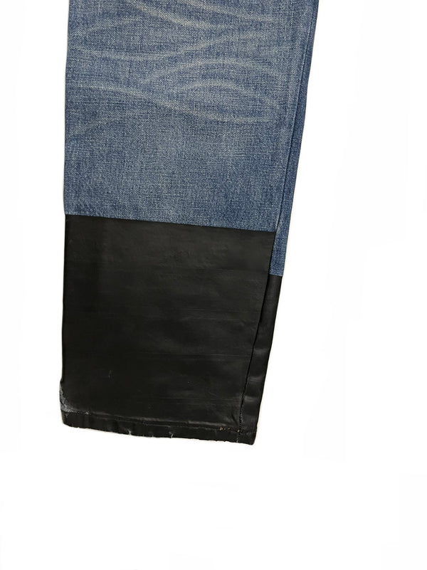 SS2003 Helmut Lang rubber tape denim