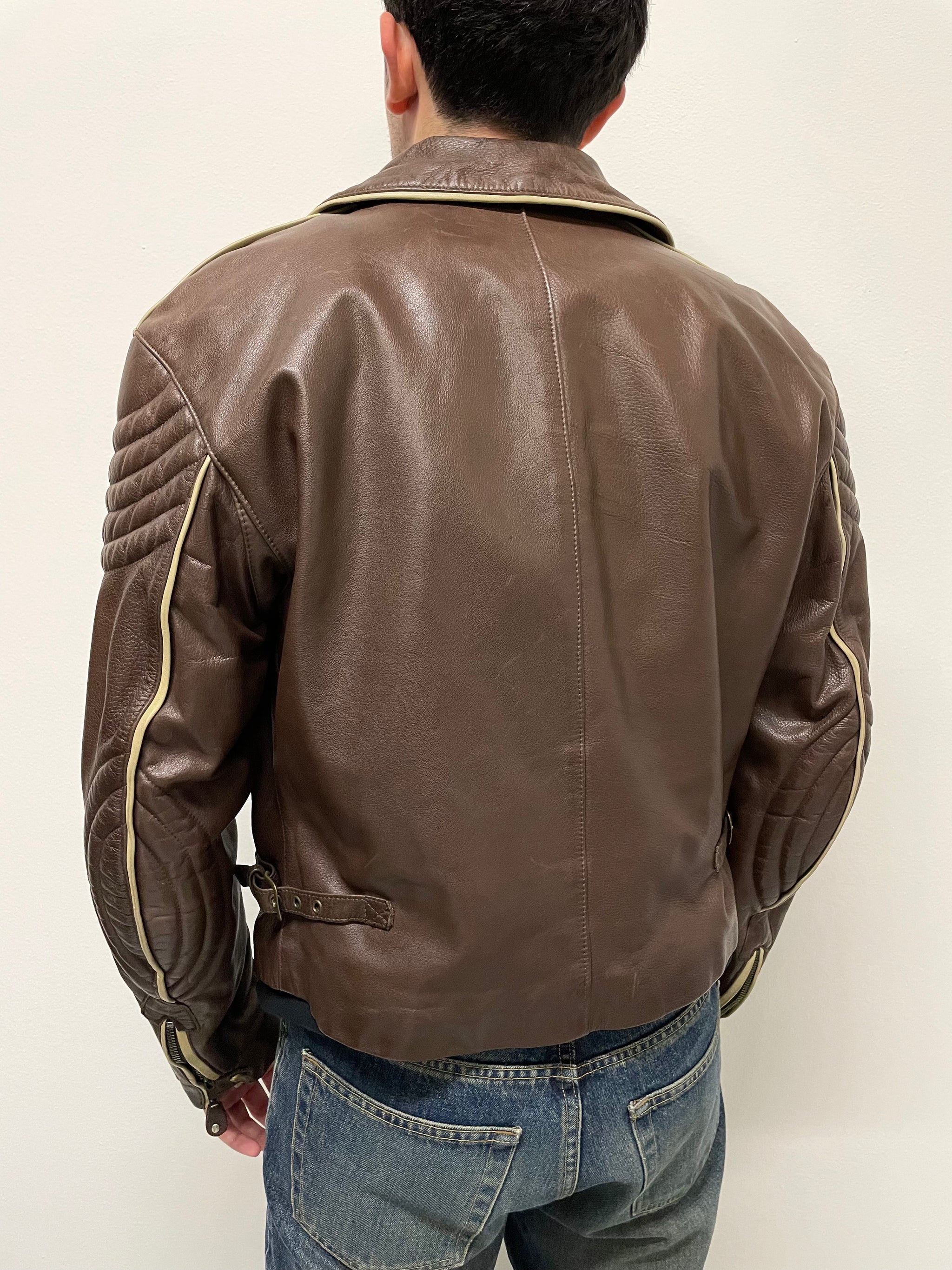 1990s Emporio Armani biker leather jacket – elevated archives 1990s Emporio Armani biker leather jacket – elevated archives