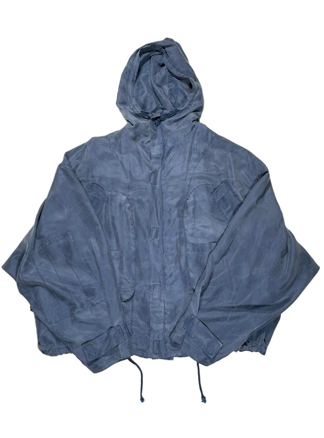 1990’s Katharine Hamnett cargo bomber jacket in silk