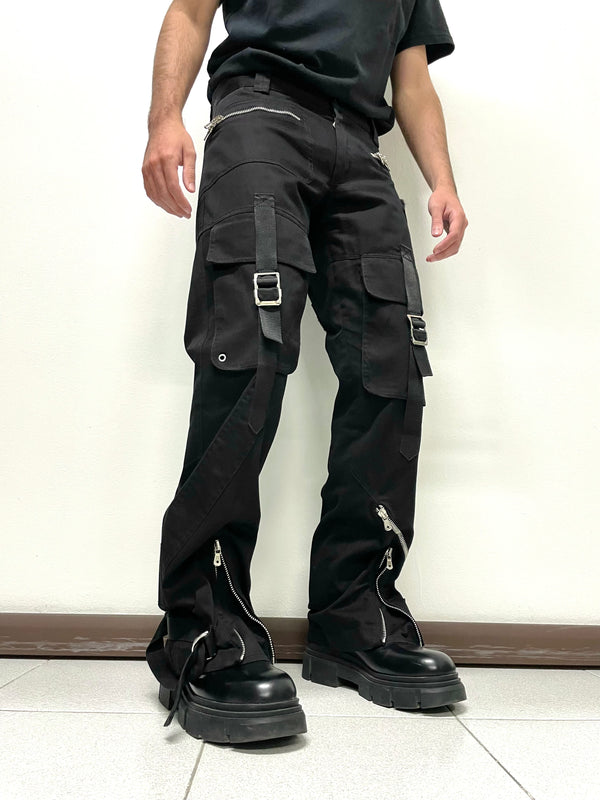 AW2003 Dolce & Gabbana bondage cargo pants