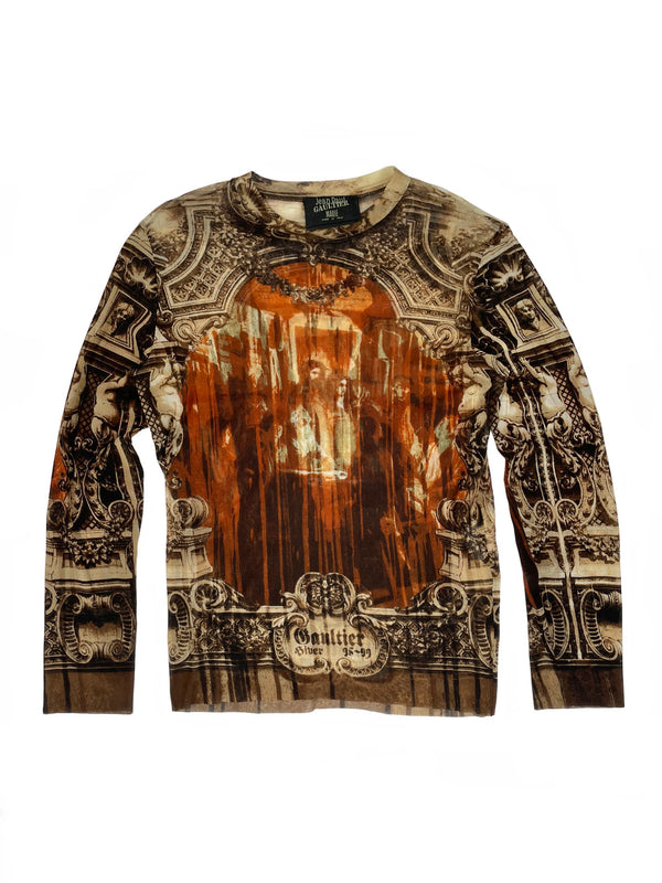 AW1998 Jean Paul Gaultier Mesh Long Sleeve