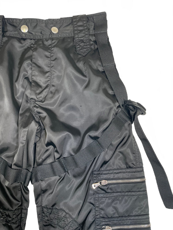 AW2003 Dolce & Gabbana & nylon bondage Pants