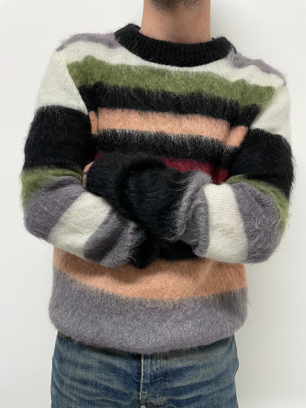 AW2017 Saint Laurent Johnny Rotten mohair sweater