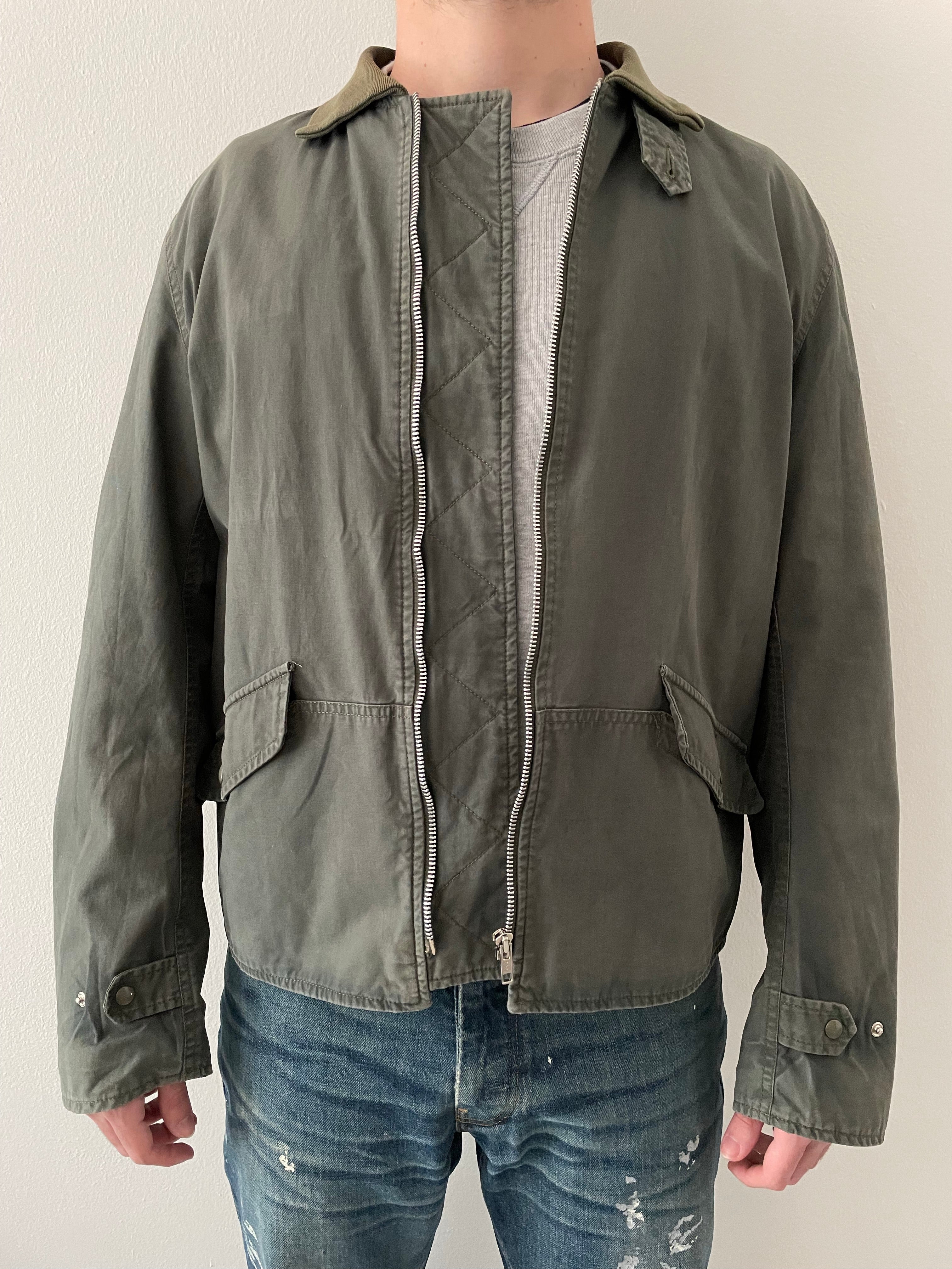 1999 Helmut Lang resine bomber jacket