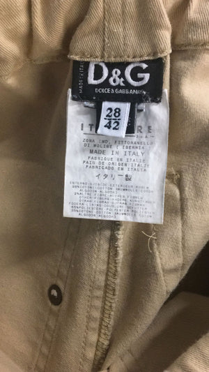 2003 Dolce & Gabbana parachute cargo pants