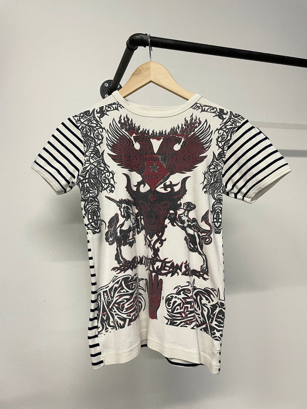 1990s Jean Paul Gaultier tattoo t-shirt