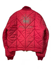 Load image into Gallery viewer, 1990’s Emporio Armani iridescent “hyper cold” bomber jacket
